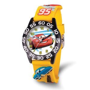 Disney Boys Cars  Acrylic Time Teacher Watch